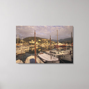 Europe, Spain, Balearics, Mallorca, Port de Canvas Print