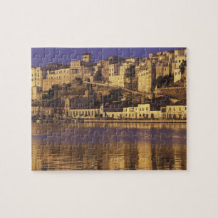 Europe, Spain, Balearics, Menorca, Mao. Dawn Jigsaw Puzzle