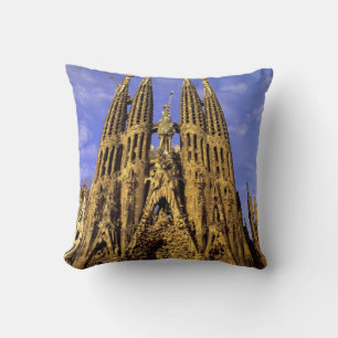 Europe, Spain, Barcelona, Sagrada Familia Cushion