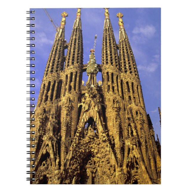 Europe, Spain, Barcelona, Sagrada Familia Notebook (Front)