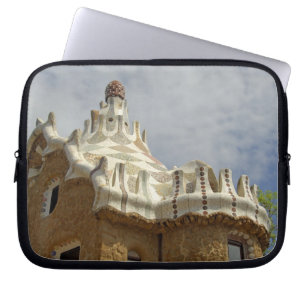 Europe, Spain, Catalunya, Barcelona. Park Guell, 2 Laptop Sleeve