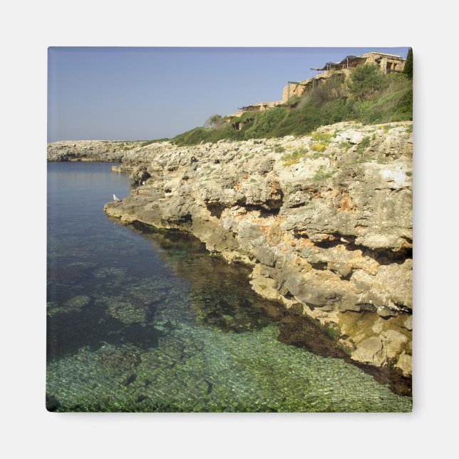 Europe, Spain, Minorca (aka Menorca), Binibeca. 2 Magnet (Front)