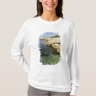 Europe, Spain, Minorca (aka Menorca), Binibeca. T-Shirt