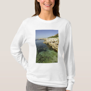 Europe, Spain, Minorca (aka Menorca), Binibeca. T-Shirt
