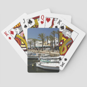 Europe, Spain, Minorca (aka Menorca). Fishing Playing Cards