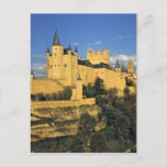 Europe, Spain, Segovia. The imposing Alcazar, Postcard<br><div class="desc">Europe,  Spain,  Segovia The imposing Alcazar,  in Segovia,  is one of the most famous castles in Spain and is a World Heritage Site � Ric Ergenbright / DanitaDelimont.com</div>