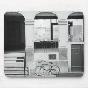Europe, Switzerland, Berne. Kramgasse Building Mouse Mat