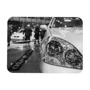 Europe, Switzerland, Geneva. Geneva Motor Show; 2 Magnet