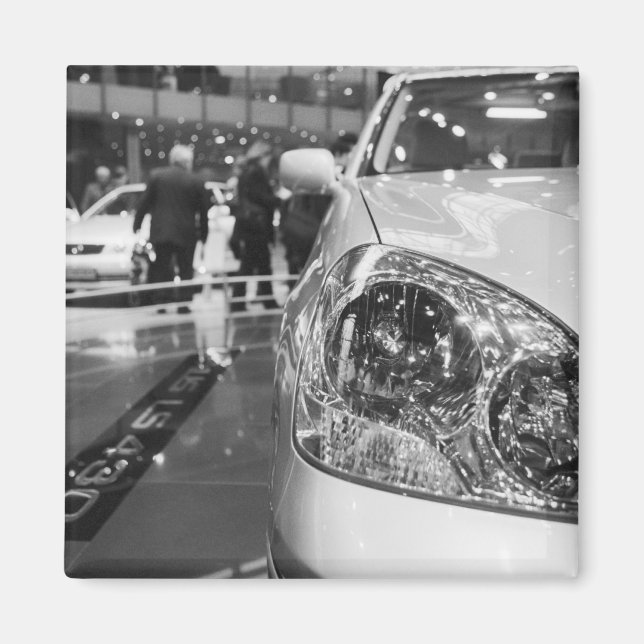 Europe, Switzerland, Geneva. Geneva Motor Show; 2 Magnet (Front)