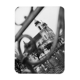 Europe, Switzerland, Lucerne. Jesuit church Magnet