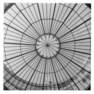 Europe, Switzerland, Zurich. Glass dome of the Tile