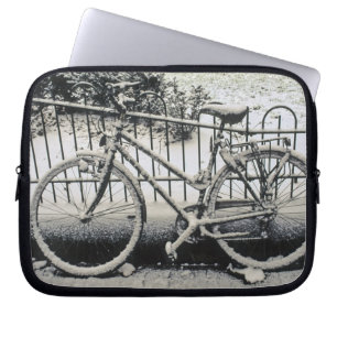 Europe, The Netherlands, Amsterdam. A Laptop Sleeve