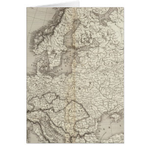 Europe uncolored map