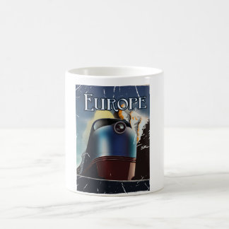 Europe Vacation travel poster Coffee Mug