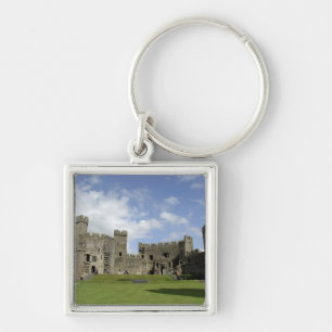 Europe, Wales, Caernarfon. Caernarfon Castle, Key Ring