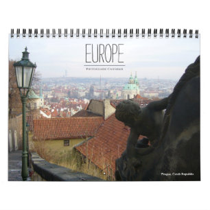 europe (with locations) 2027 calendar