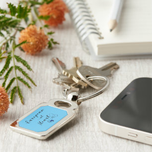 European at Heart, Europe, Europhile Key Ring