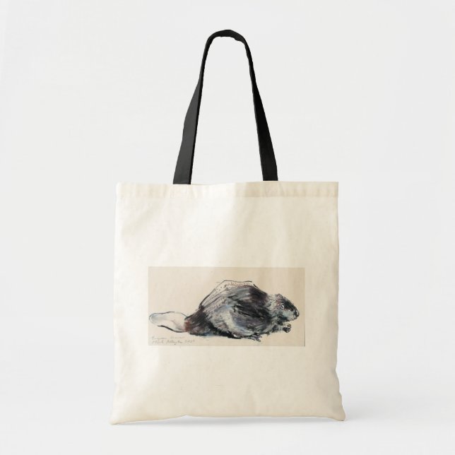 European Beaver Tote Bag (Front)