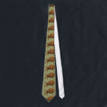 european bison tie<br><div class="desc">european bison digital illustration</div>