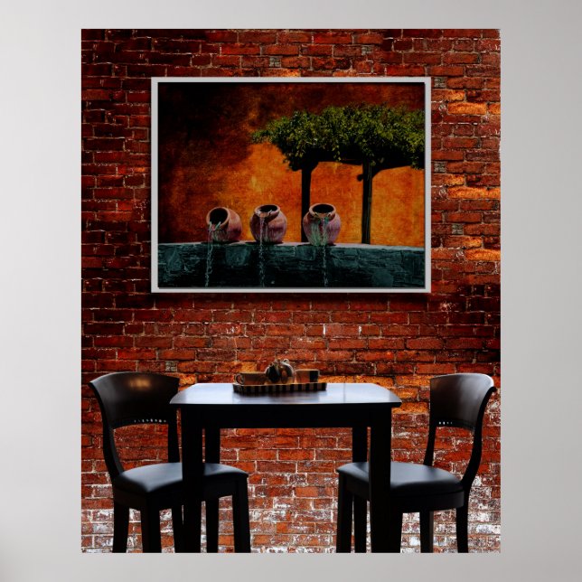 European Bistro Poster (Front)