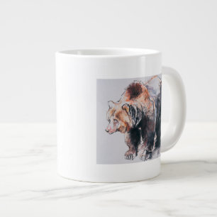 European Brown Bear 2001 Large Coffee Mug