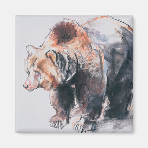 European Brown Bear 2001 Magnet