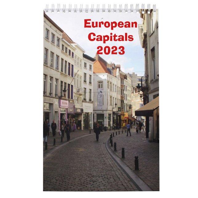 European Capitals - 2023 Calendar (Cover)