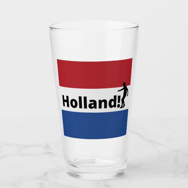 European Champions League Holland Glass (Front)