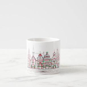 European Christmas Shops Espresso Cup