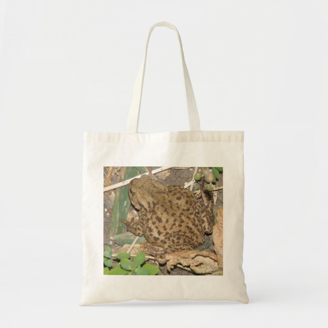 European Common Toad Budget Tote Bag (Front)