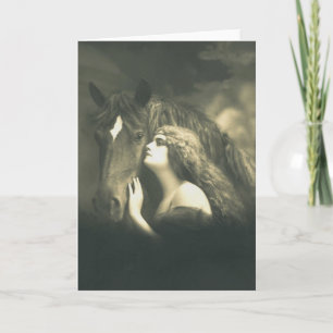 European Equine Photo Art 2 Card