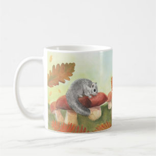 European Fat Dormouse (Glis glis) in Nature Coffee Mug