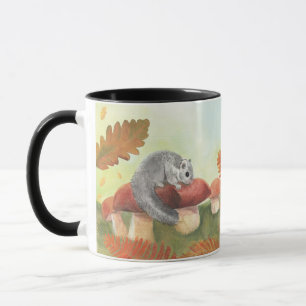 European Fat Dormouse (Glis glis) in Nature Mug