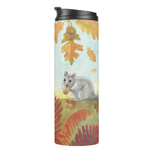 European Fat Dormouse (Glis glis) in Nature  Thermal Tumbler