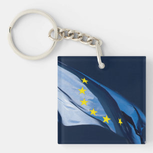 European flag key ring
