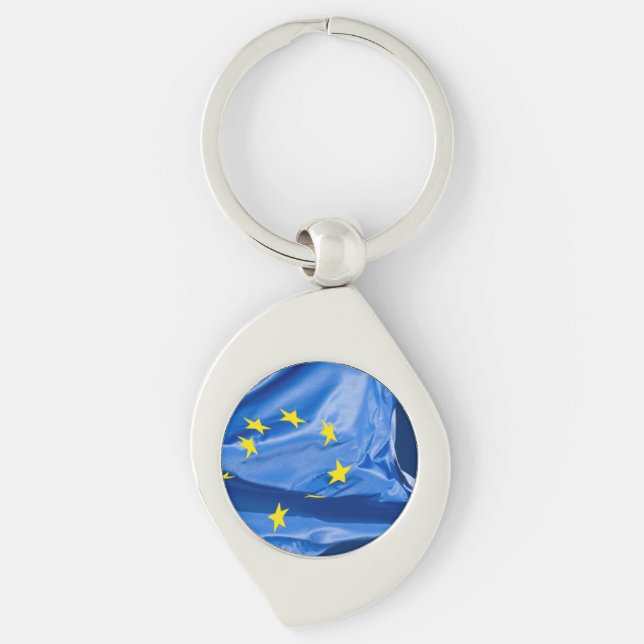 European flag key ring (Front)