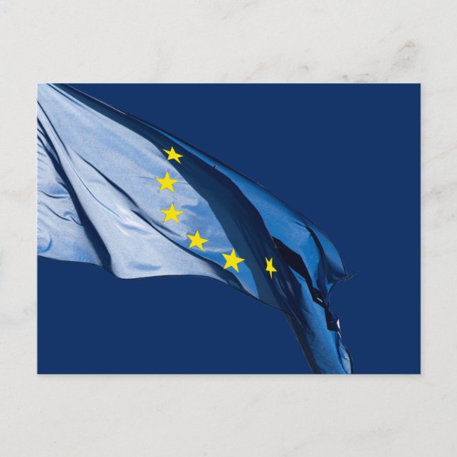 European flag postcard (Front)
