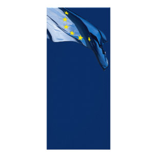 European flag rack card