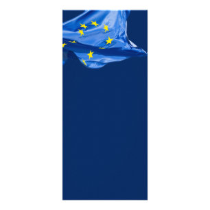 European flag rack card