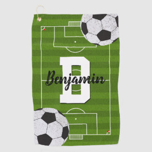 European Football Fans Golf Towel