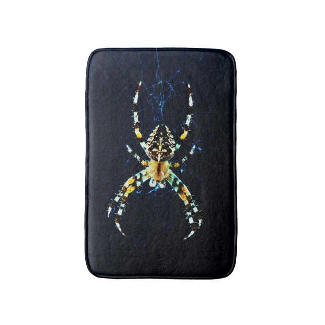 European Garden Spider bmcnm Bath Mat (Front Vertical)