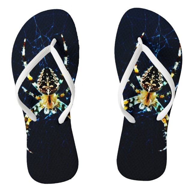 European Garden Spider ffcna Flip Flops (Footbed)
