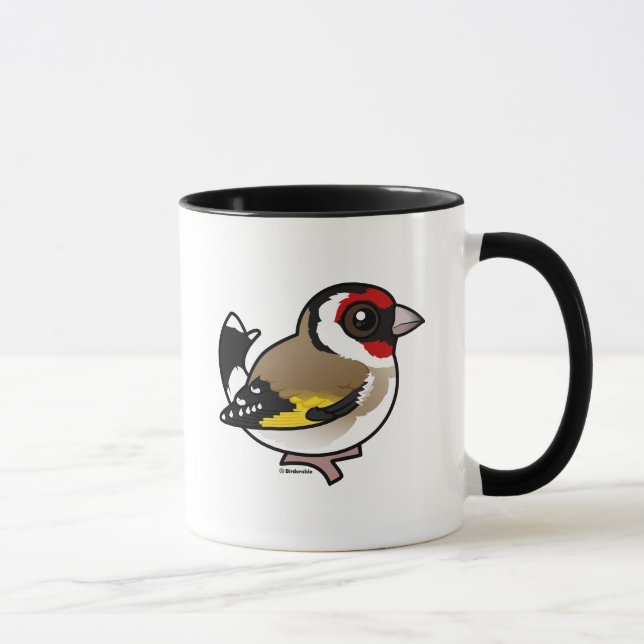 European Goldfinch Mug (Right)