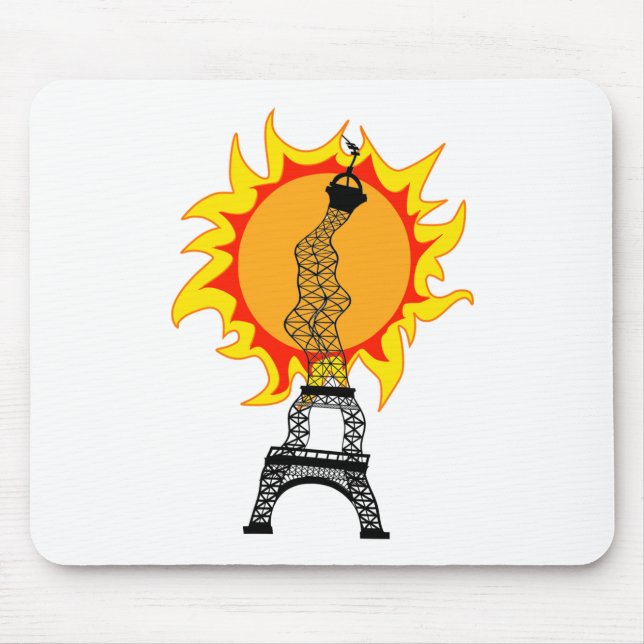 European Heat Wave Mouse Mat (Front)