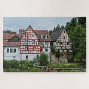 european houses puzzle