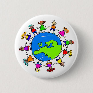 European Kids 6 Cm Round Badge