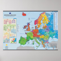 "European languages" : Carte des langues d'Europe