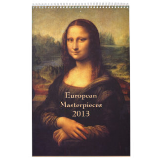 European Masterpieces Calendar