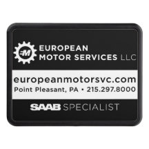 European Motor Services, LLC Trailer Hitch Cover