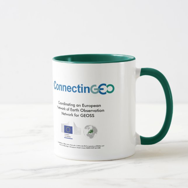 European Network of Earth Observation Network Mug (Right)